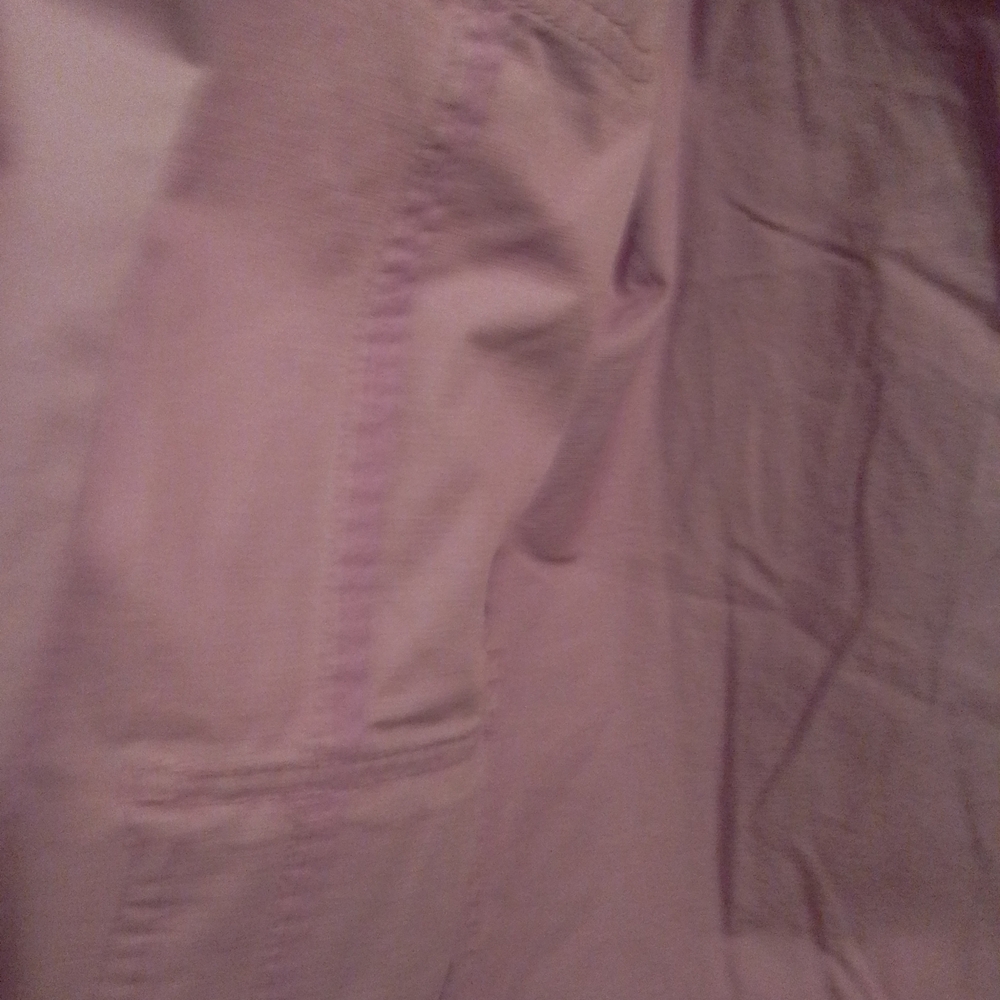 Talbots Light Purple Military Button FrontUtility Jacket Size 1x 100% Cotton - Picture 7 of 15